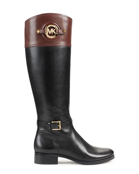 michael kors two tone riding boots macys|Riding Michael Kors Boots .